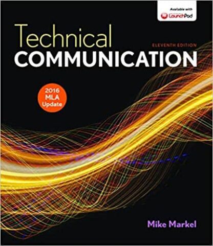 Technical Communication with 2016 MLA Update (11th Edition)