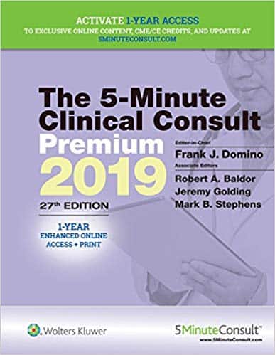 The 5-Minute Clinical Consult Premium 2019 (27th Edition)