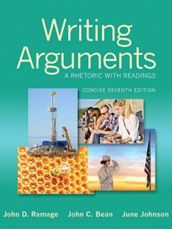 Writing Arguments: A Rhetoric with Readings (7th Concise Edition)