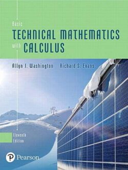 Basic Technical Mathematics with Calculus (11th Edition)