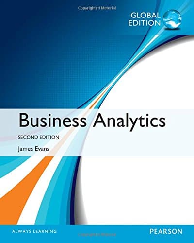 Business Analytics (2nd edition) – James Evans