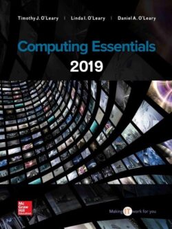 Computing Essentials 2019 (27th Edition)