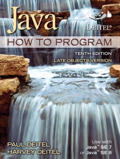 Java How To Program Late objects version (10th Edition)