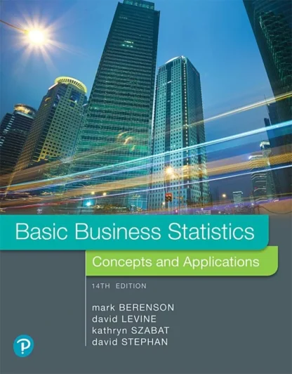 Basic Business Statistics (14th Edition)