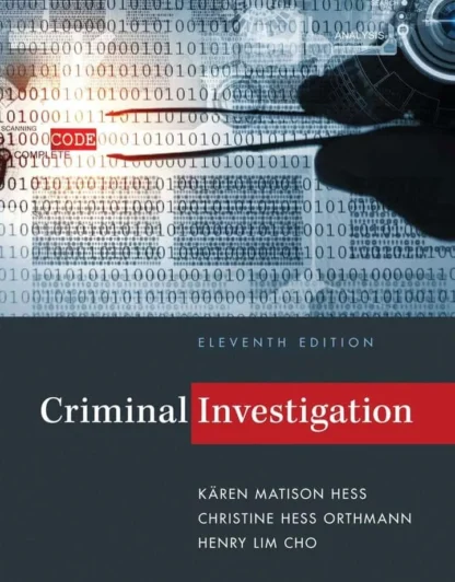 Criminal Investigation (11th Edition)