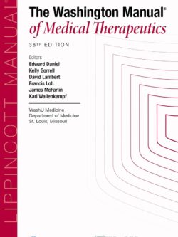 Washington Manual of Medical Therapeutics (38th edition)